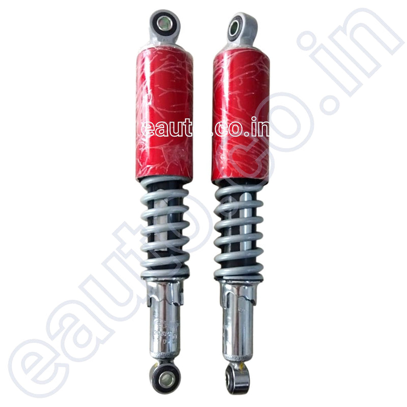 Rear Shock Absorber For Hero Splendor | Pro Plus Super Cd Dawn Deluxe Hf Set Of 2 Red