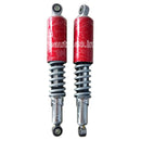 Rear Shock Absorber For Hero Splendor | Pro Plus Super Cd Dawn Deluxe Hf Set Of 2 Red