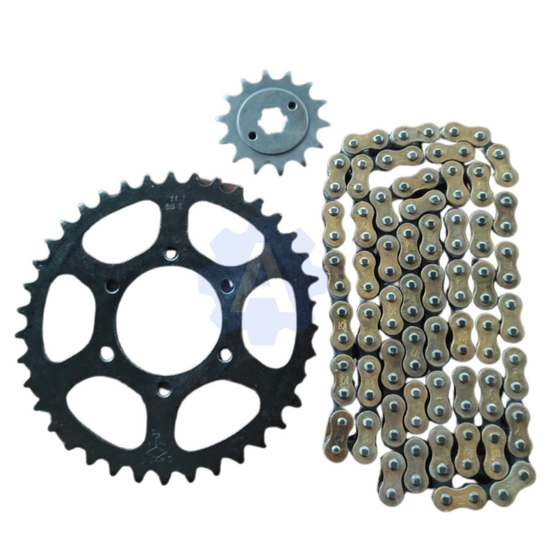 Rolon Chain Sprocket Kit For Bajaj Avenger 150 Street/ 200 (6Hole|38T-14T-110L)