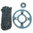 Rolon Chain Sprocket Kit For Bajaj Vikrant V15 (4Hole|42T-14T-124L)