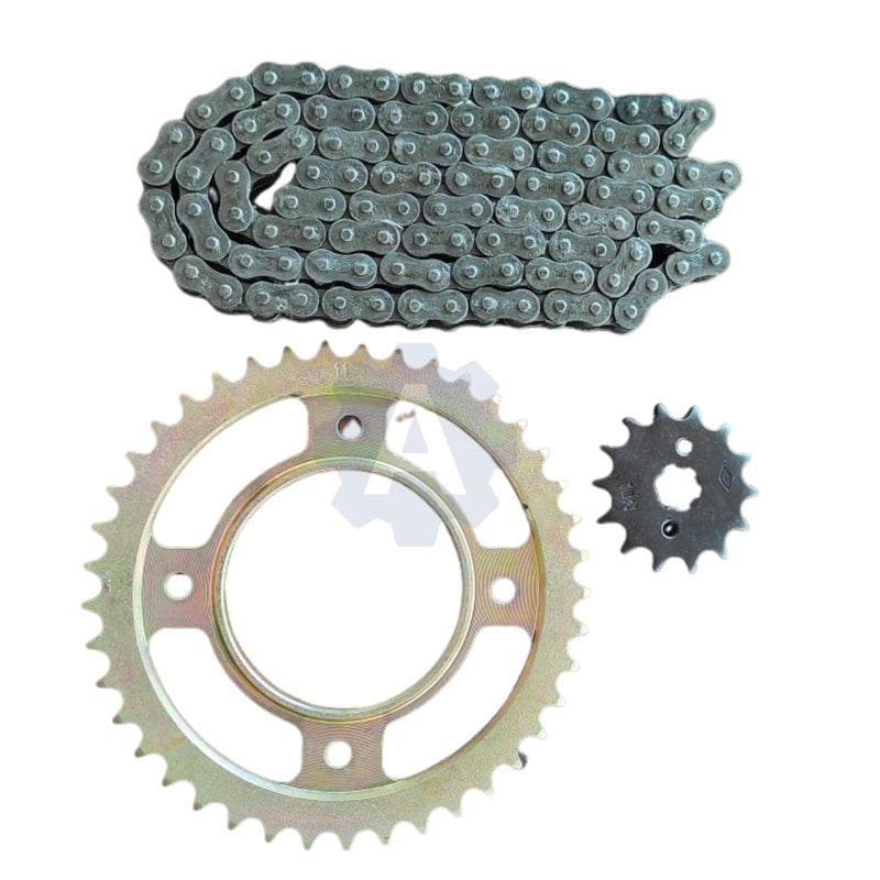ROLON Chain Sprocket Kit for Honda Dream Neo 110/ CD 110 Dream (4Hole|