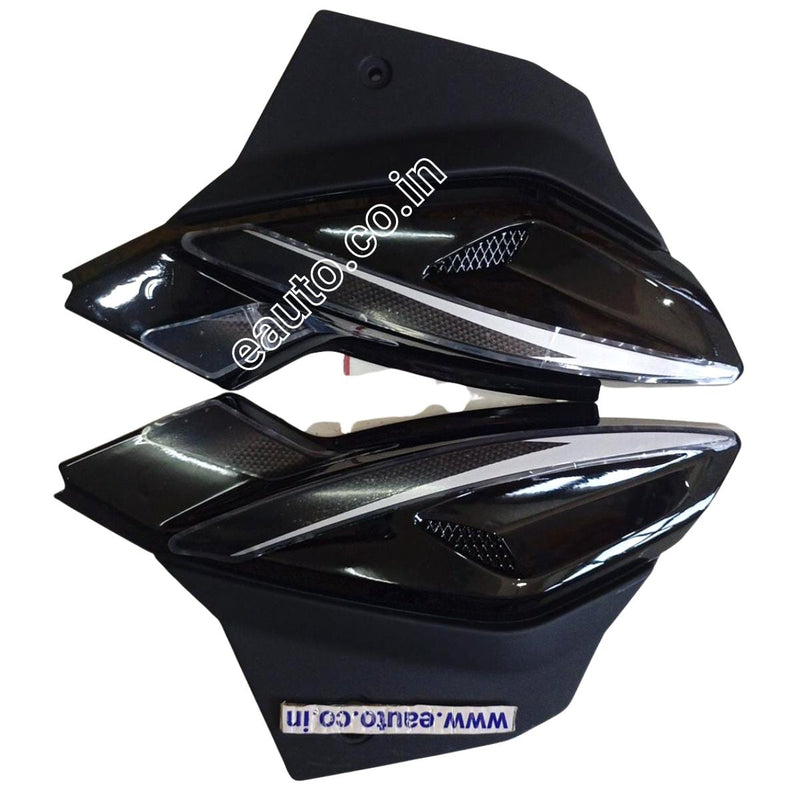 Side Panel For Bajaj Pulsar 150 Ug8 | One Nut Bolt Black & Silver
