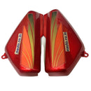 Side Panel for Hero CD 100 Deluxe | 2008 Model | Type2 Sticker | Red Colour Side Panel