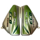Side Panel for Hero CD 100 Deluxe | 2012 Model | Type4 Sticker | Eco Leaf Green Colour Side Panel
