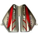Side Panel for Hero CD 100 Deluxe | 2012 Model | Type4 Sticker | Silver & Red Colour Side Panel