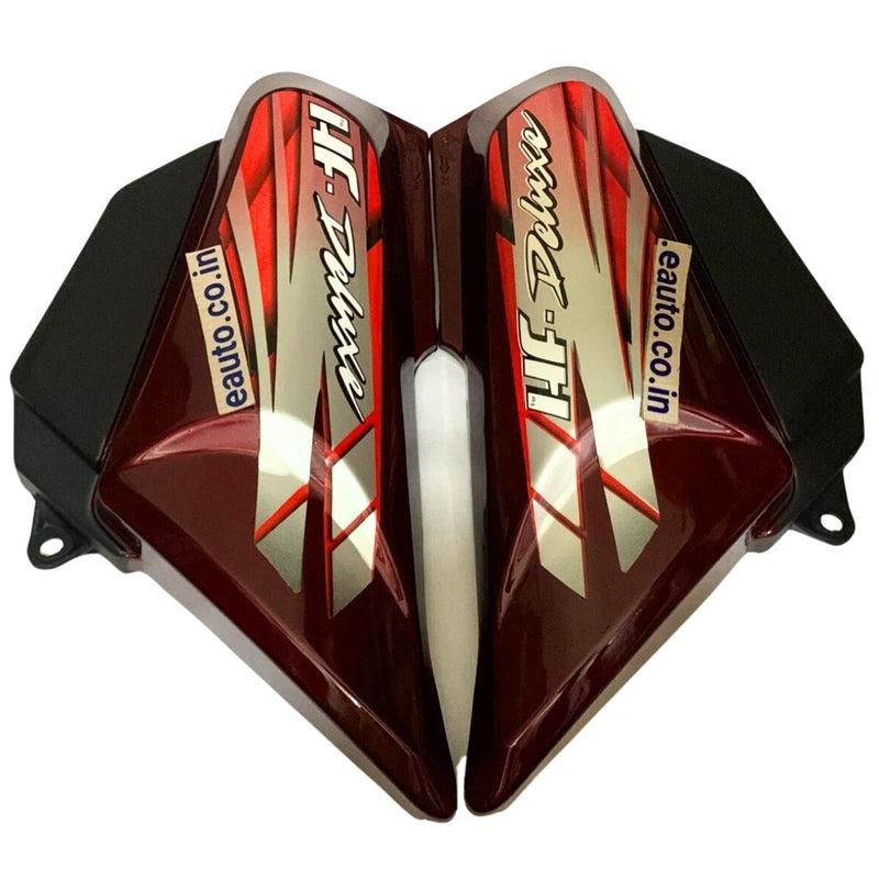 Side Panel for Hero CD 100 Deluxe HF 100 Deluxe 2016 Model Type1  Wine Red Colour