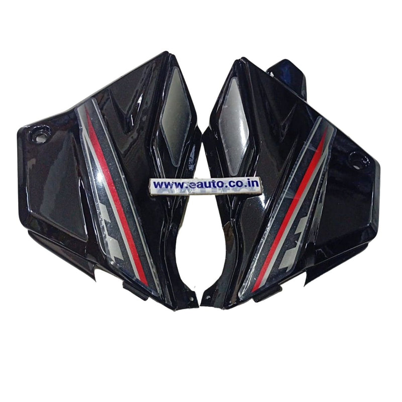 Side Panel for Hero Glamour i3S Type Black Silver