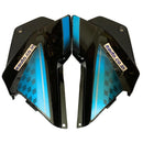 Side Panel for Hero Glamour | Type 2 | Type7 Sticker | Black & Blue Colour Side Panel