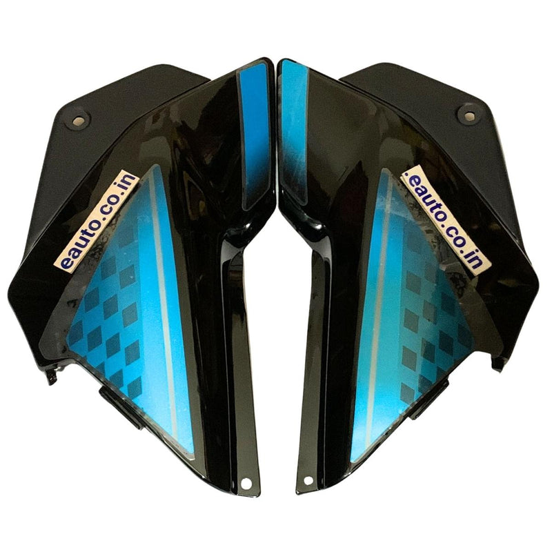 colour hero glamour blue black Side Panel for Hero Glamour Type Type7 Sticker Black Blue Co