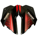 Side Panel for Hero Glamour | Type 2 | Type7 Sticker | Black & Red Colour Side Panel