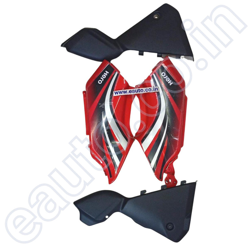 Side Panel for Hero Passion XPro Type Set of Red