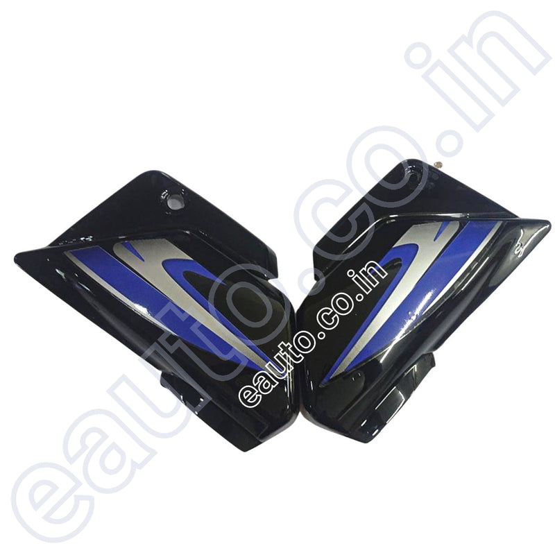 Side Panel For Hero Splendor | 2019 Model Black & Blue