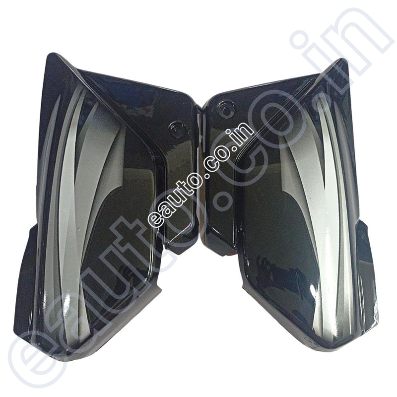 Side Panel For Hero Splendor | 2019 Model Black & Silver