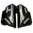 Side Panel for Hero Splendor | Alloy Wheel | Black & Purple Colour Side Panel