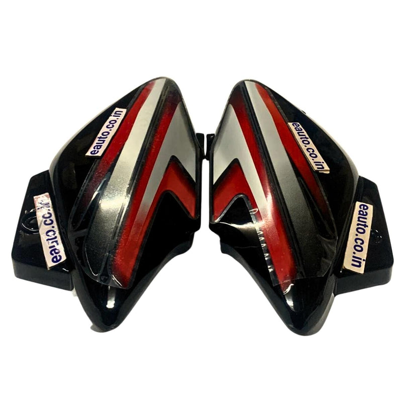 Side Panel for Hero Splendor NXG Black Red Colour