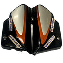 Side Panel for Hero Splendor Plus | Black & Orange Colour Side Panel