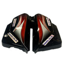 Side Panel for Hero Splendor Pro | Black & Red Colour Side Panel