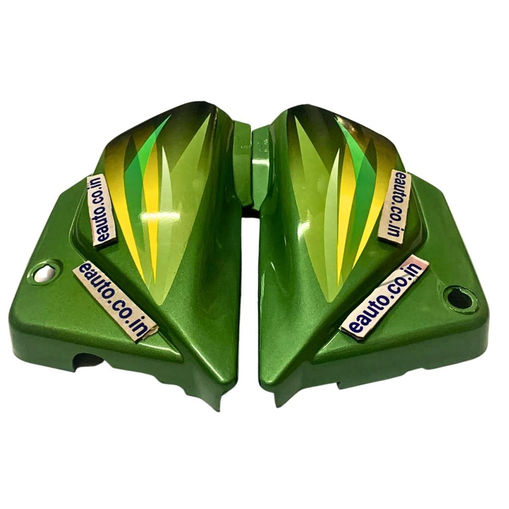 Splendor Side Panel Lock Side Panel for Hero Splendor Pro | Eco Green Colour