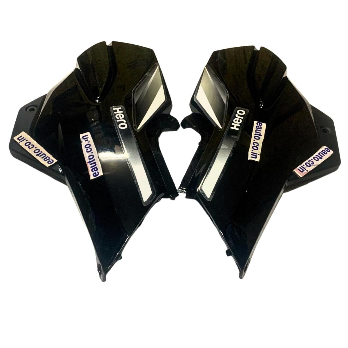 Side Panel for Hero Super Splendor | Type 2 | Type 7 Sticker | Black
