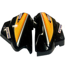 Side Panel for Hero Super Splendor | Type1 | Black & Red Colour Side Panel