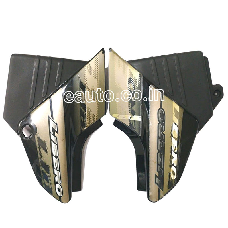 Side Panel For Yamaha Libero G5 | Set Of 2 Silver
