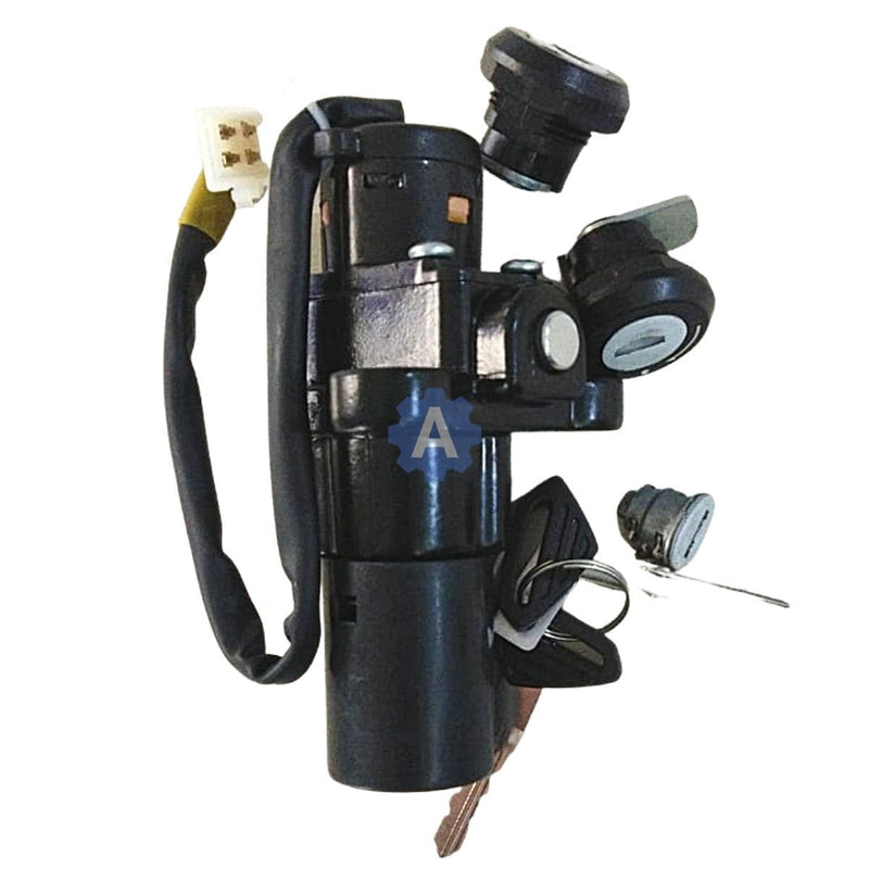 Spark Minda Ignition Lock Set For Bajaj Pulsar 150 Ug3 | 180 Jan 2006 Onwards
