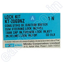 Spark Minda Ignition Lock Set For Hero Cd Deluxe | Of 4