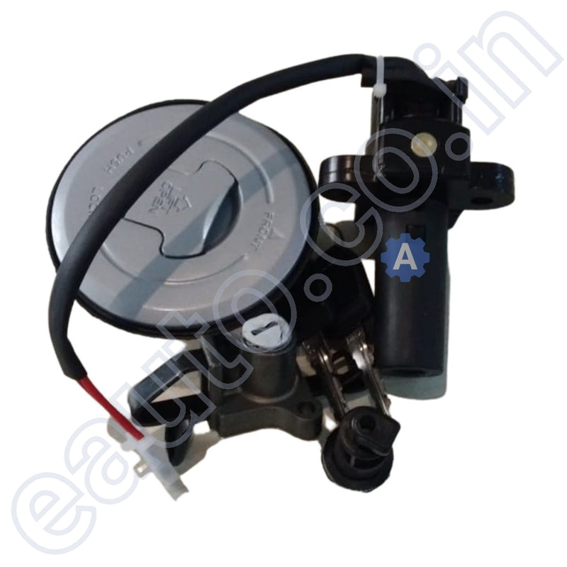Spark Minda Ignition Lock Set For Hero Glamour Digital Meter | Of 4