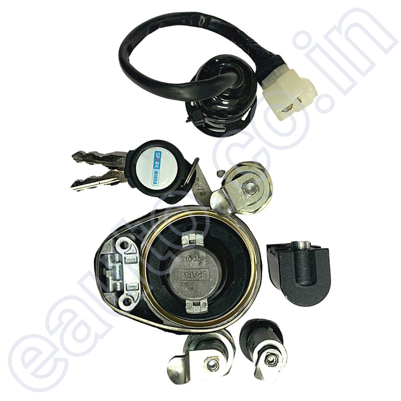 Spark Minda Ignition Lock Set for Royal Enfield Classic 350 BS4