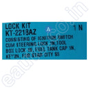 Spark Minda Ignition Lock Set For Tvs Star City Self Start | Of 3