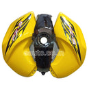 Tank Cover For Yamaha Fz | Fz16 Fz-S V1 Yellow & Black Set Of 3