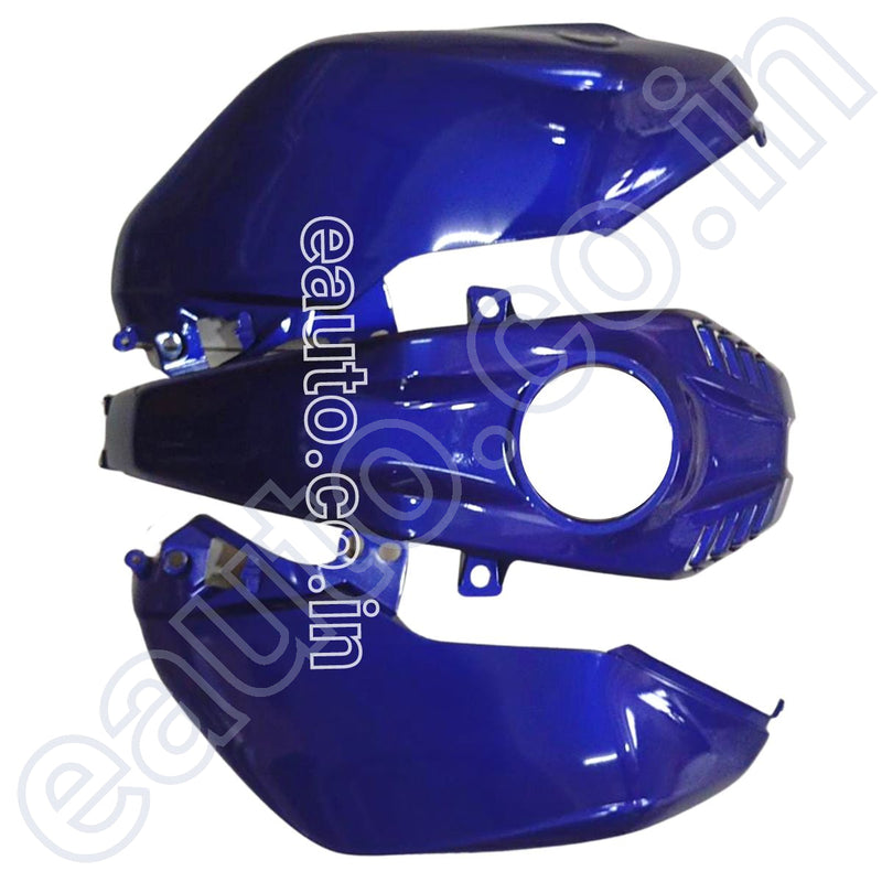Tank Cover for Yamaha R15 V3 Blue Set of - Main Image