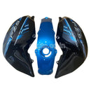 Tank Cover With Graphics For Yamaha Fz-S V2.0 | Black & Blue Set Of 3