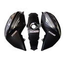 Tank Cover with Graphics for Yamaha FZ-S V2.0 | Matt Black & Chrome | Set of 3 Tank Cover