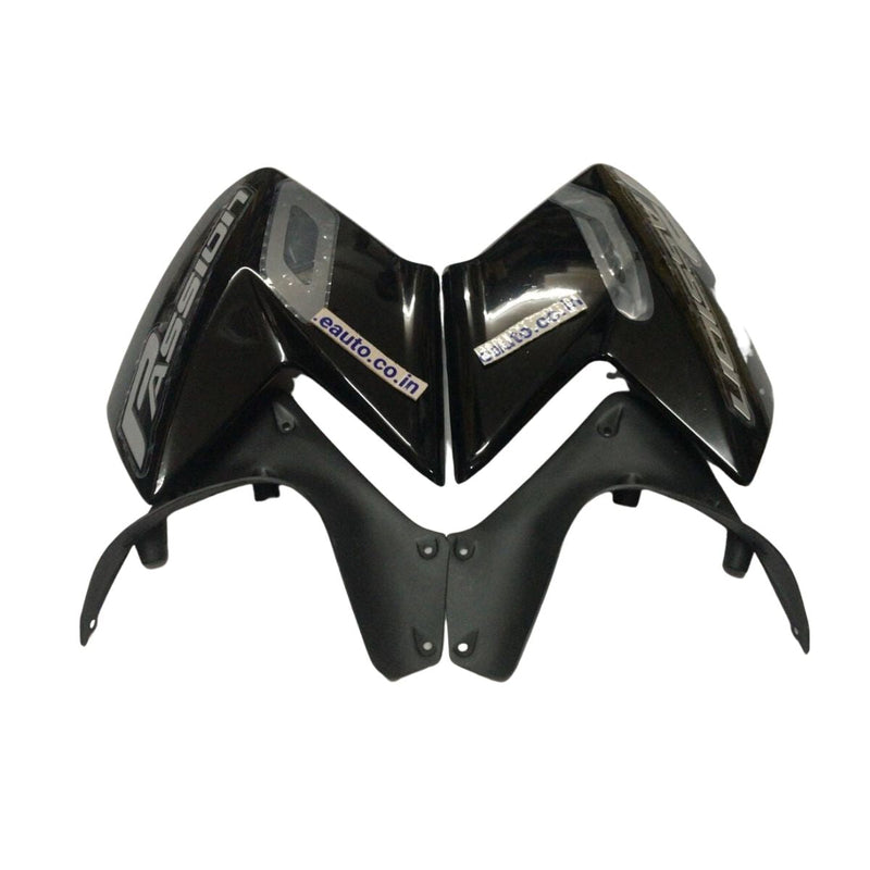 TPFC for Hero Passion Pro BS6 | Set of 4 | Black TPFC