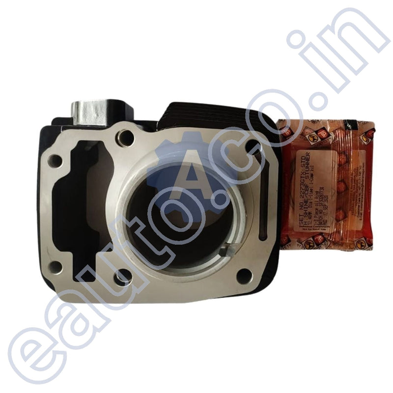 Usha Piston Cylinder Kit For Honda Shine | Cb Sp Hero Ignitor Stunner Black Colour Block Engine