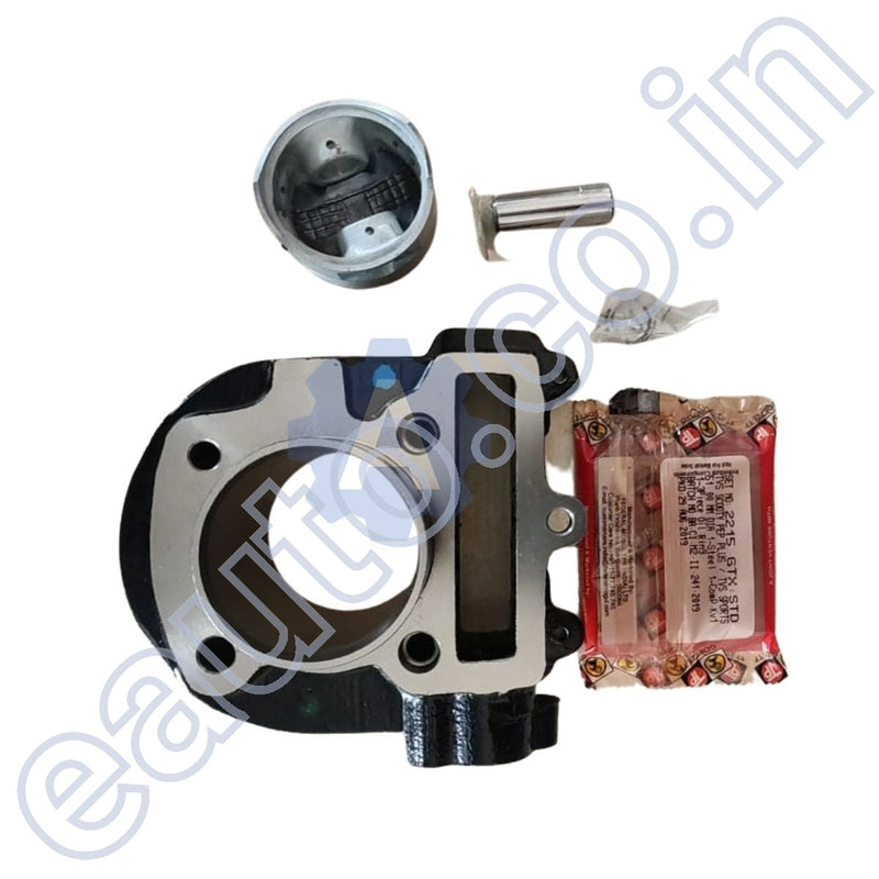 Usha Piston Cylinder Kit For Tvs Scooty Pep Plus | Streak Engine Block