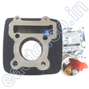 Usha Piston Cylinder Kit For Tvs Star City | Electric Start & Kick Engine Block
