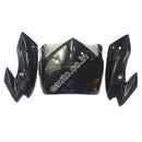 Visor For Hero Hunk | Black Front Fairing Or Doom Set Of 3