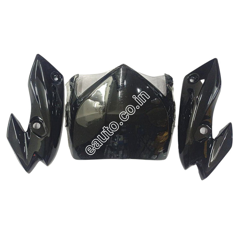 Visor For Hero Hunk | Black Front Fairing Or Doom Set Of 3