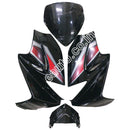 Visor For Hero Karizma R | Set Of 3 Black Front Fairing Or Doom