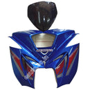 Visor For Hero Karizma R | Vibrant Blue Front Fairing Or Doom