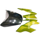 Visor For Yamaha Apache Rtr 160 New Model | 180 Green Front Fairing Or Doom