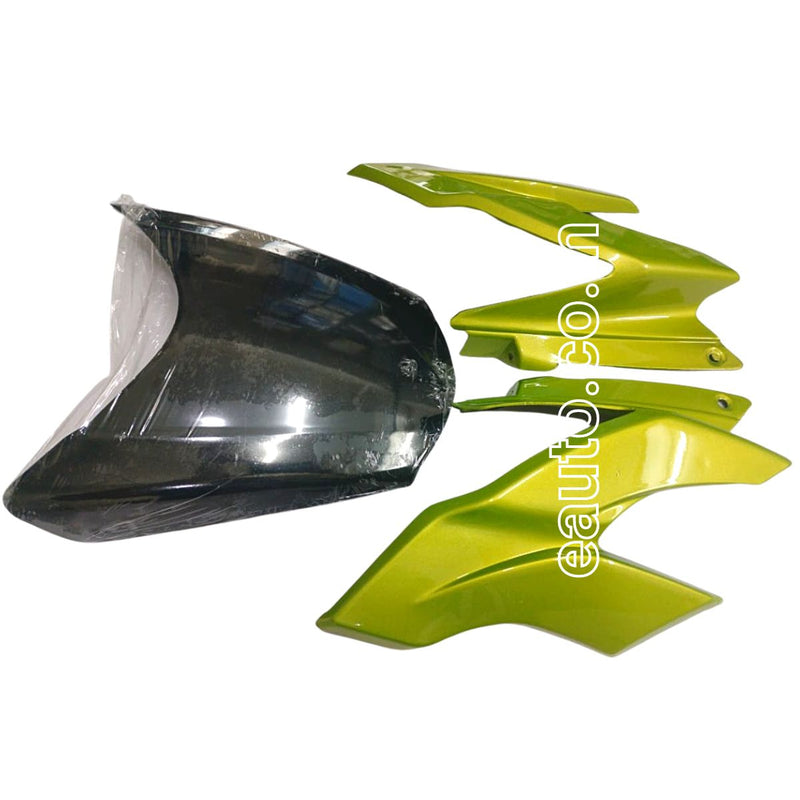 Visor For Yamaha Apache Rtr 160 New Model | 180 Green Front Fairing Or Doom