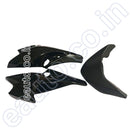 Visor For Yamaha Fz-S | Fz16 Fz V1 Black Front Fairing Or Doom