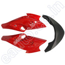 Visor For Yamaha Fz-S | Fz16 Fz V1 Red Front Fairing Or Doom