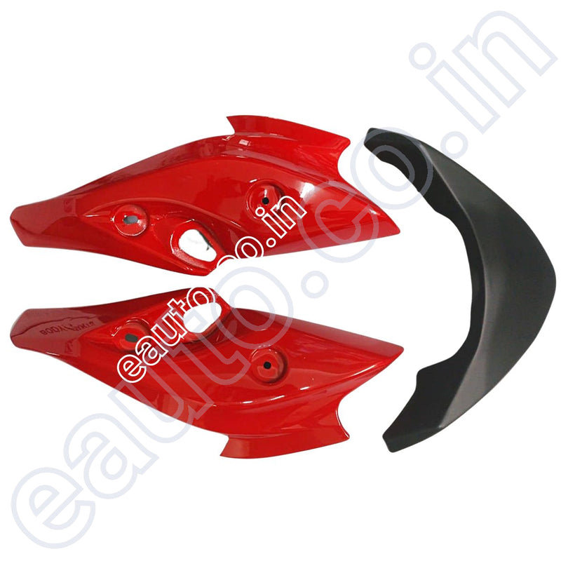 Visor For Yamaha Fz-S | Fz16 Fz V1 Red Front Fairing Or Doom