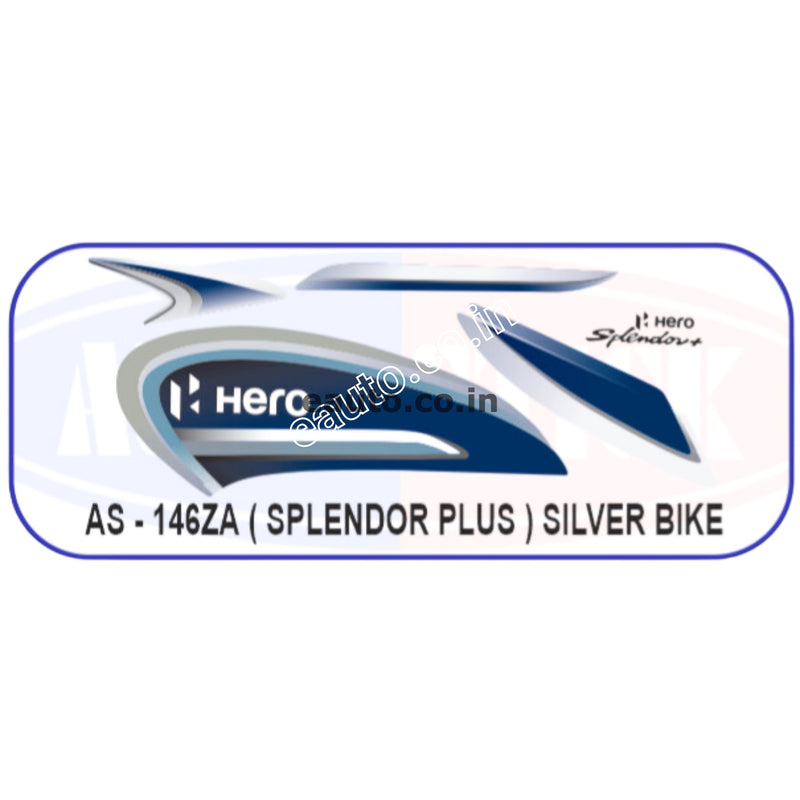 Just Rider Fancy kit Sticker May be for Hero Splendor Bike (Black) :  Amazon.in: Car & Motorbike