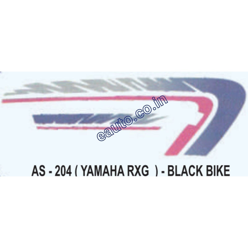 Graphics Sticker Set for Yamaha RXG | Black Vehicle
