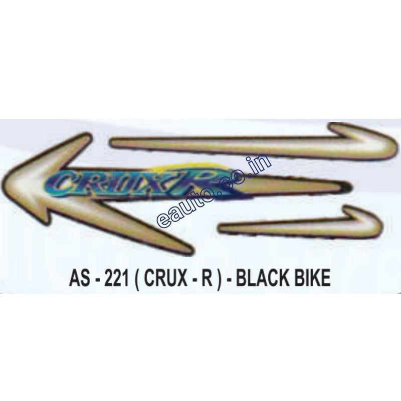 Graphics Sticker Set for Yamaha Crux R | Black Vehicle